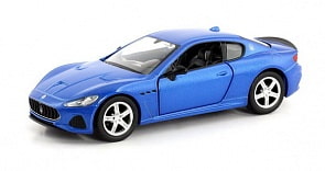 Металлическая машина - Maserati GranTurismo MC 2018, 1:32, синий (RMZ City, 554989-BLU)