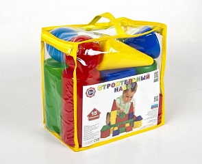 Набор строительный, 15 элементов (Десятое королевство, 03069ВГ)