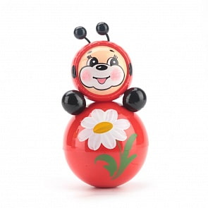 Неваляшка озвученная, 2 вида, 15 см. (Котовск, 6C-021sim)