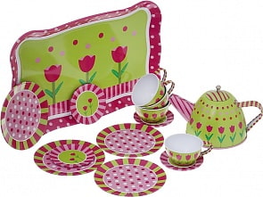 Набор игровой - Помогаю маме. Набор посуды для чаепития (Abtoys, PT-00258)
