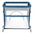 Детская приставная кроватка Nuovita Accanto Calma Blu scuro Lino/Темно-синий лен  - миниатюра №11