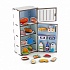 Сортер Холодильник, цвет серый  - миниатюра №1