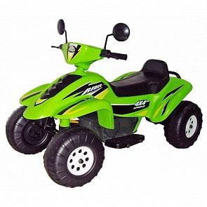 Квадроцикл CT - Beach Racer на аккумуляторе, зелёный 2-х местный (CT, CT-558Dsim)