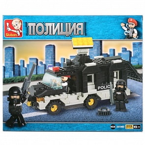 Конструктор с фигурками - Военная Полиция, 206 деталей (Sluban, M38-B1900)