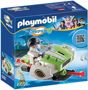 Игровой набор из серии Супер 4 - Скайджет (Playmobil, 6691pm)