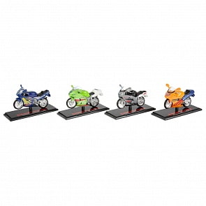 Модель металлическая - Спортбайк, 12 см (Технопарк, 282927-R) (ассортимент)