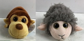 Мягкая игрушка-перевертыш – Обезьяна/Овца, 16 см (Teddy, M5014)