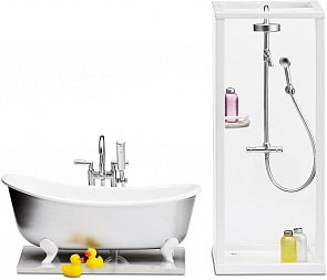 Кукольная мебель Смоланд - Ванная и душевая (Lundby, LB_60208900)