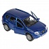 Машина металлическая Nissan Terrano синий, 12 см., открываются двери и багажник, инерционная -WB) - миниатюра №3