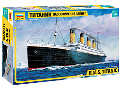 Модель сборная - Пассажирский лайнер - Титаник (Звезда, 9059з) - миниатюра