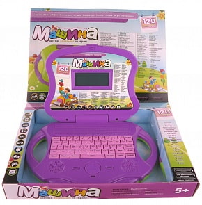 Детский обучающий компьютер. 120 функций: 60 на русском + 60 на английском языке (Joy Toy, PC20269)