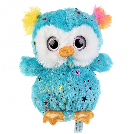 Игрушка мягкая - Сова звездочка, 20 см 