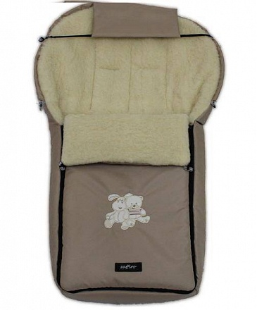 Спальный мешок в коляску №06 – Aurora. Бежевый 1/1 