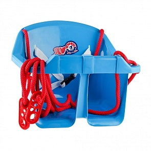 Синие качели с барьером безопасности (RT, 5285RT) 