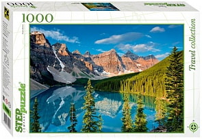 Пазл Озеро в горах, 1000 элементов (Step Puzzle, 79099)