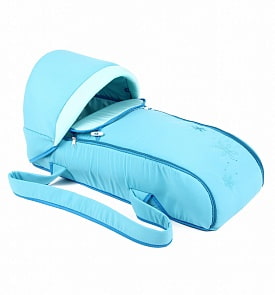 Переносная люлька-кокон – Белые кудряшки, зима-лето (Selby, 0001019.20)