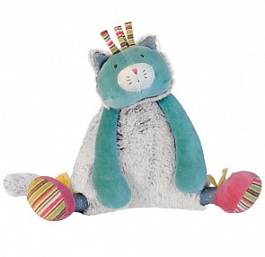 Мягкая игрушка - Музыкальный кот, 20 см (Moulin Roty, 660043)