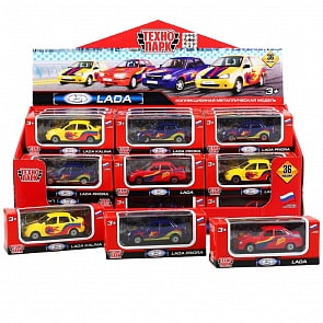 Спортивный автомобиль Lada 7,5 см (Технопарк, SB-16-79-CDU-1) (ассортимент)