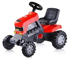 Каталка-трактор с педалями "Turbo" 82 см. (Полесье, 52674)