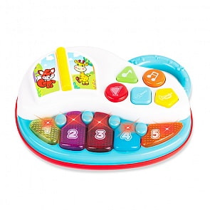 Игрушка музыкальная – Пианино, со светом (Жирафики, 951606)