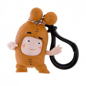 Фигурка из серии Oddbods на брелоке Slick 3 см. (Global Limited, AK3001S-ПЦ)
