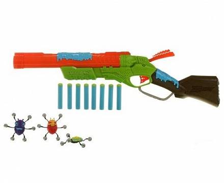 Ружье с мишенями - Атака Пауков, 8 патронов и 3 паука-мишени 