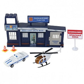 Игровой набор - Полицейский участок (Wincars, 30613)
