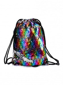 Мешок для обуви с пайетками - Bright Dreams, радужный (МихиМихи, MM07550)