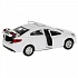 Модель Kia Rio, 12 см, открываются двери, инерционная, белая  - миниатюра №3