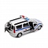 Модель Lada Largus Полиция, 12 см, открываются двери, инерционная  - миниатюра №1