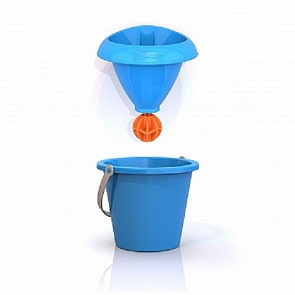 Игрушка для ванны - набор для купания: ведро и умывальник (Нордпласт, Н-742)