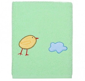 Полотенце Цыплёнок (Kidboo, 00-0013350 зелёный)