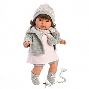 Интерактивная кукла - Пиппа, 42 см, со звуком (Llorens Juan, L 42150)