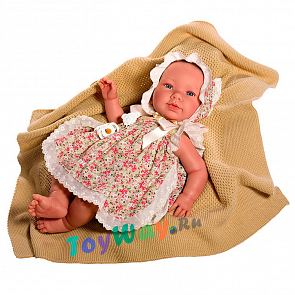 Кукла Беатрис с вязаным пледом, 50 см. (Asi, 343440)