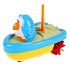 Заводная игрушка для ванны Пингвиненок-капитан, разные цвета   - миниатюра №1