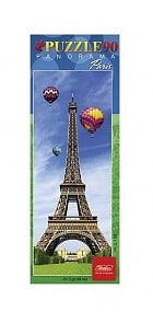 Пазл-панорама - Эйфелева башня, 90 элементов, А4 формат (Hatber, 90ПЗ4_12840)