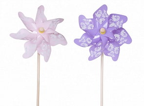 Ветрячок – Цветные узоры, 55 см, 2 цвета (ЯиГрушка, 59622ЯиГ)