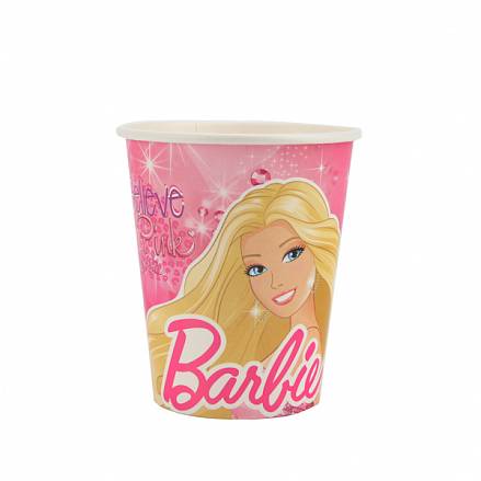 Набор из 6-и бумажных стаканчиков - Barbie 