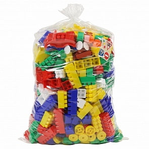 Конструктор Строитель 363 элементов, в пакете (Полесье, 36148)