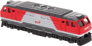 Инерционный локомотив РЖД, 15 см (Технопарк, SB-16-07)