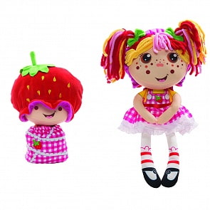 Плюшевая кукла Девчушка-вывернушка - Ксюшка 2 в 1 (1toy, Т13634)