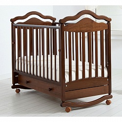 Кровать детская Гандылян К-2005-1 Анжелика, орех (Gandylyan, GAN-К 2005-1_орех) - миниатюра