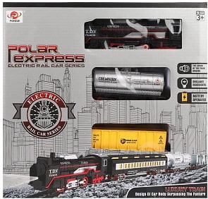 Электрифицированная железная дорога - Грузовой поезд (Наша Игрушка, 1333-2)