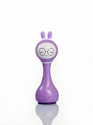 Музыкальная игрушка - Умный зайка R1, цвет: фиолетовый (Alilo, 60906bg) - миниатюра