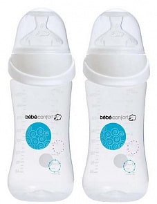 Набор из 2-х бутылочек Easy Clip, 270 мл (Bebe Confort, 30000947)