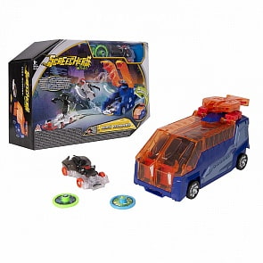 Игровой набор Дикие Скричеры - Скричер-гонщик 4 в 1 и машинка (TM Screechers Wild, 36576ros)