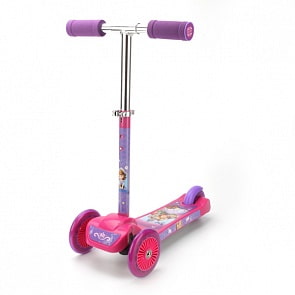 Трехколесный самокат Disney - София Прекрасная, рама-пластик, нагрузка до 20 кг (Next,  ST-PL004-STFsim)