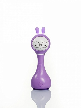 Музыкальная игрушка - Умный зайка R1, цвет: фиолетовый 