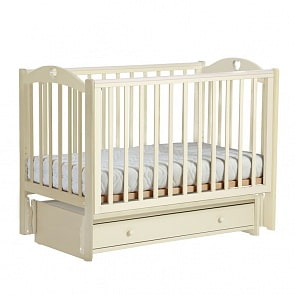 Кровать маятниковая КУБАНОЧКА БИ 86 Кубаночка-10 (слоновая кость)