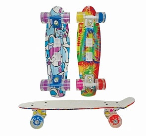 Скейт Navigator пластиковый, колеса со светом (Navigator, Т59501)